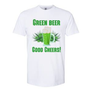 Green Beer Good Cheers Funny Gift St Patrick's Day Cute Gift Softstyle CVC T-Shirt