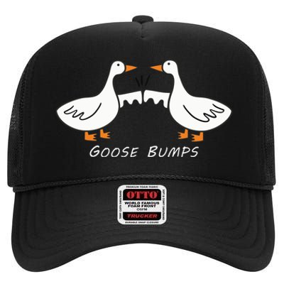 Goose Bumps High Crown Mesh Back Trucker Hat