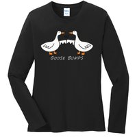 Goose Bumps Ladies Long Sleeve Shirt