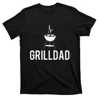 Grilldad Barbecue Grill Daddy Master BBQ Smoker Chef Dad T-Shirt