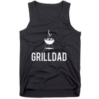 Grilldad Barbecue Grill Daddy Master BBQ Smoker Chef Dad Tank Top