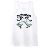 Goose Bumps Geese Fist Bumping Animal Pun Witch Halloween PosiCharge Competitor Tank