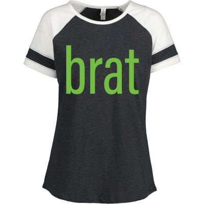 Green Brat Enza Ladies Jersey Colorblock Tee