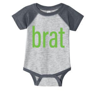 Green Brat Infant Baby Jersey Bodysuit