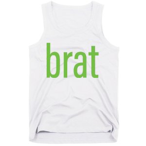 Green Brat Tank Top