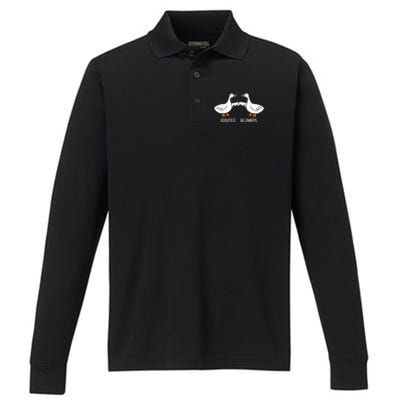 Goose Bumps Performance Long Sleeve Polo