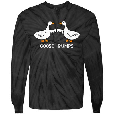 Goose Bumps Tie-Dye Long Sleeve Shirt