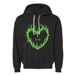 Green Brat Garment-Dyed Fleece Hoodie