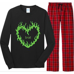 Green Brat Long Sleeve Pajama Set