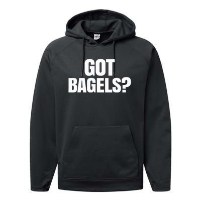 Got Bagels Performance Fleece Hoodie