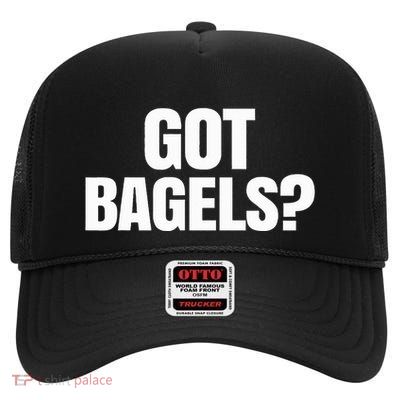 Got Bagels High Crown Mesh Back Trucker Hat