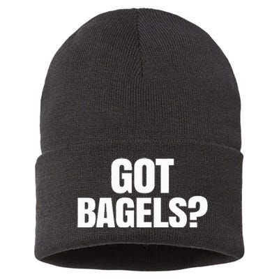 Got Bagels Sustainable Knit Beanie