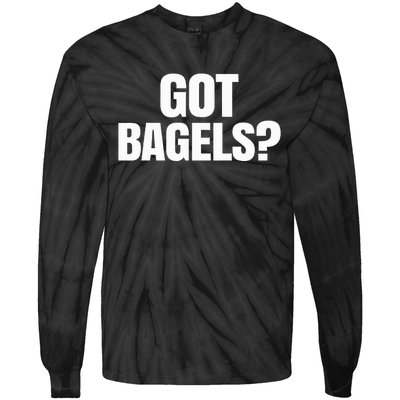 Got Bagels Tie-Dye Long Sleeve Shirt