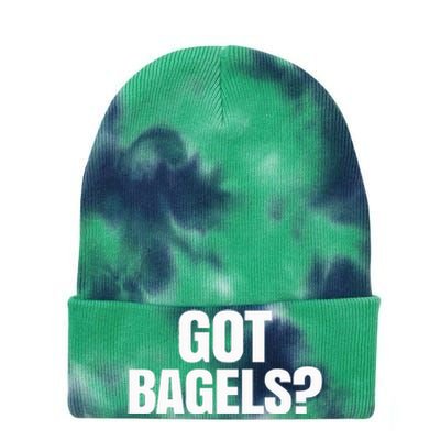 Got Bagels Tie Dye 12in Knit Beanie