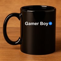 Gamer Boy 11oz C Handle Ceramic Mug