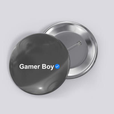 Gamer Boy Button