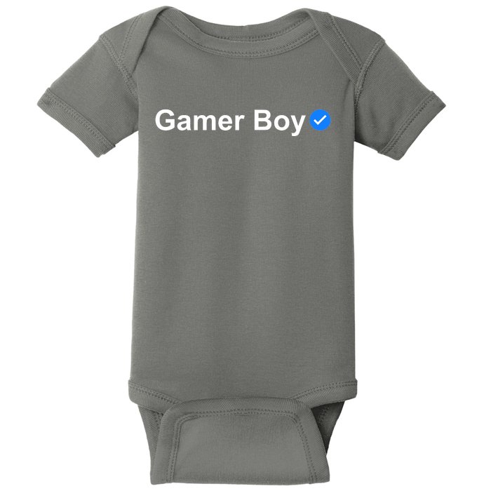 Gamer Boy Baby Bodysuit