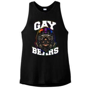 Gay Bears Ladies PosiCharge Tri-Blend Wicking Tank