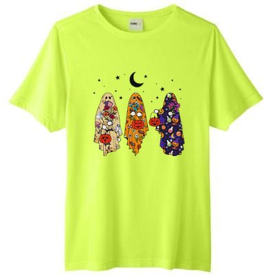 Groovy Boo Ghost Squad Halloween Autumn Art Tall Fusion ChromaSoft Performance T-Shirt