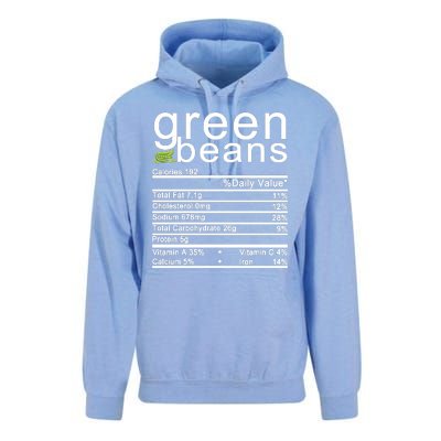 Green Beans Unisex Surf Hoodie