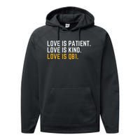 Green Bay Gift Football Wisconsin Souvenir Performance Fleece Hoodie