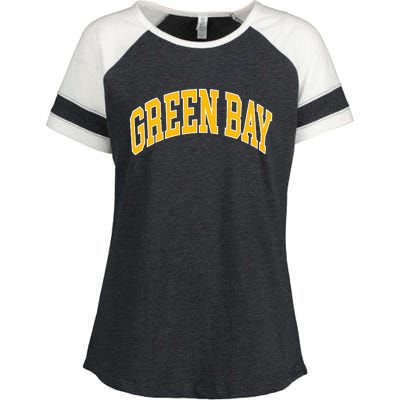 Green Bay Enza Ladies Jersey Colorblock Tee