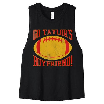 GoTaylors Boyfriend Women's Racerback Cropped Tank