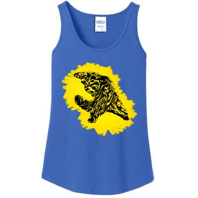 Grizzly Bear Grizzlies Motif Predator Bears Forest Animals Gift Ladies Essential Tank