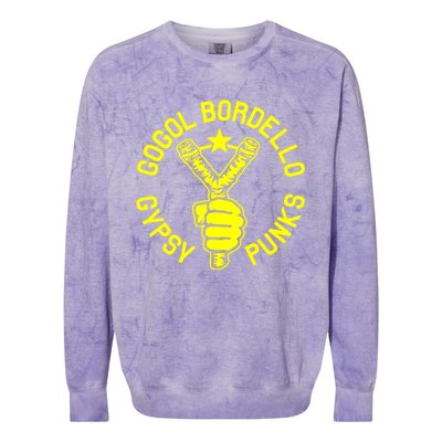 GOGOL BORDELLOs Colorblast Crewneck Sweatshirt