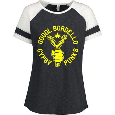 GOGOL BORDELLOs Enza Ladies Jersey Colorblock Tee