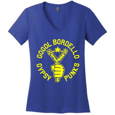 GOGOL BORDELLOs Women's V-Neck T-Shirt