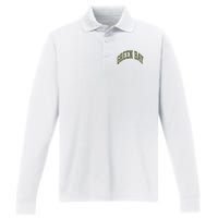 Green Bay Performance Long Sleeve Polo