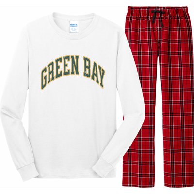 Green Bay Long Sleeve Pajama Set