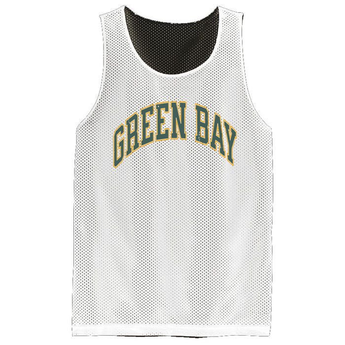 Green Bay Mesh Reversible Basketball Jersey Tank