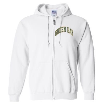 Green Bay Full Zip Hoodie