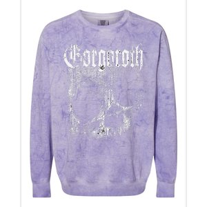 Gorgoroths Band Colorblast Crewneck Sweatshirt