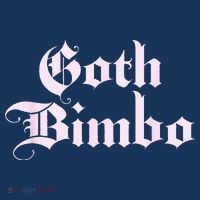 Goth Bimbo Button