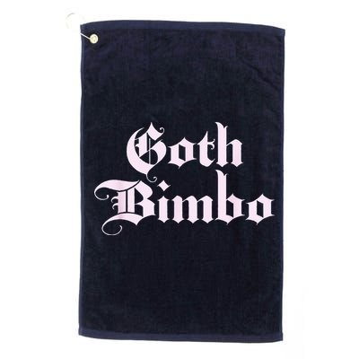 Goth Bimbo Golf Towel