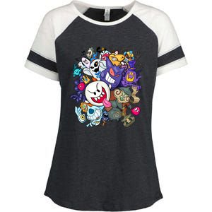 Ghostly Bunch Enza Ladies Jersey Colorblock Tee