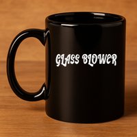 Glass Blower 11oz C Handle Ceramic Mug