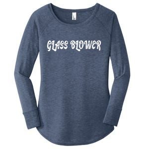 Glass Blower Women's Perfect Tri Tunic Long Sleeve Shirt