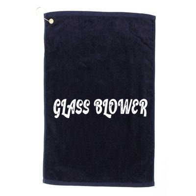 Glass Blower Golf Towel