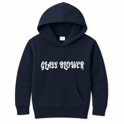 Glass Blower Kids Hoodie
