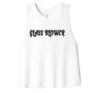 Glass Blower Women's Racerback Cropped Tank