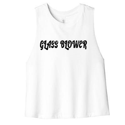 Glass Blower Women's Racerback Cropped Tank