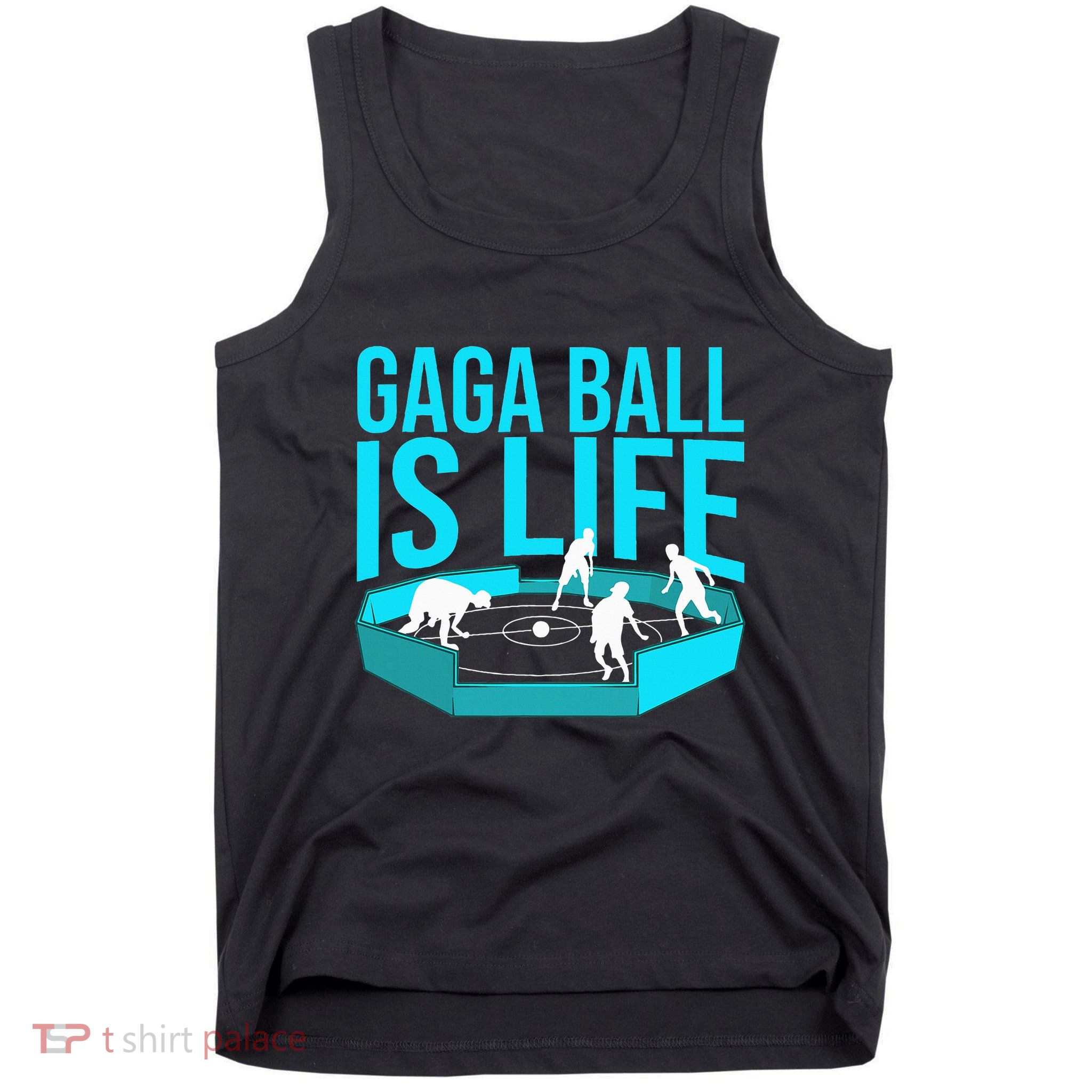 Gaga Ball Gift Cool Dodgeball Ball Is Life Soccer Tank Top