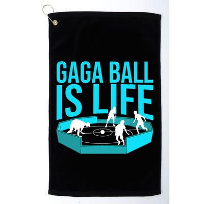 Gaga Ball Gift Cool Dodgeball Ball Is Life Soccer Golf Towel