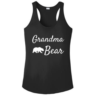 Grandma Bear Gift Christmas Papa Bear Mama Bear Bear Gift Ladies PosiCharge Competitor Racerback Tank