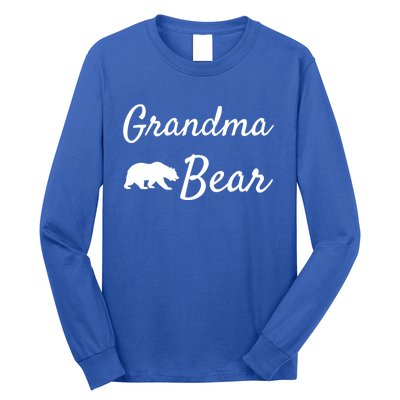 Grandma Bear Gift Christmas Papa Bear Mama Bear Bear Gift Long Sleeve Shirt