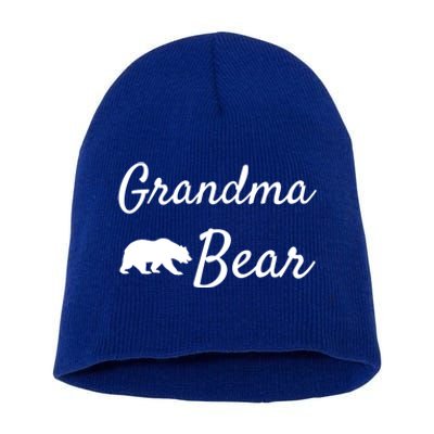 Grandma Bear Gift Christmas Papa Bear Mama Bear Bear Gift Short Acrylic Beanie